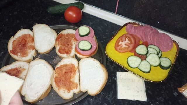 Завтрак из батона.Sandwich from a.Сэндвич смотреть онлайн