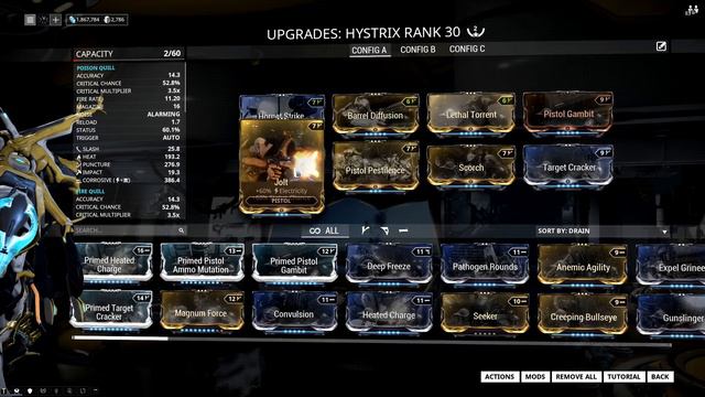 Warframe - Quick Look At: Hystrix (2 Forma) смотреть онлайн