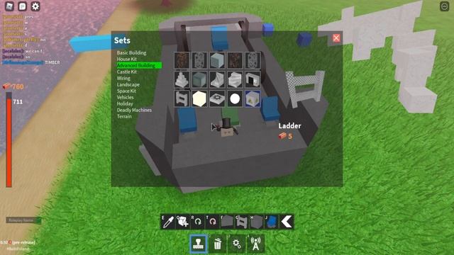 Build Island (Roblox) Building A Transport Plane