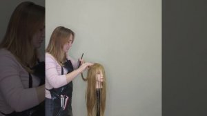 Стрижка на длинные волосы,конусная форма