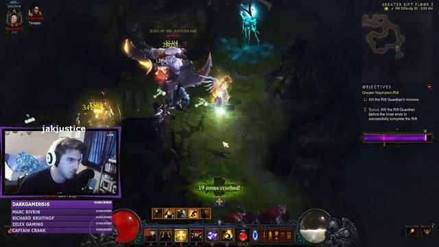 Gem Leveling | Diablo 3 Season 9 stream #6 смотреть онлайн