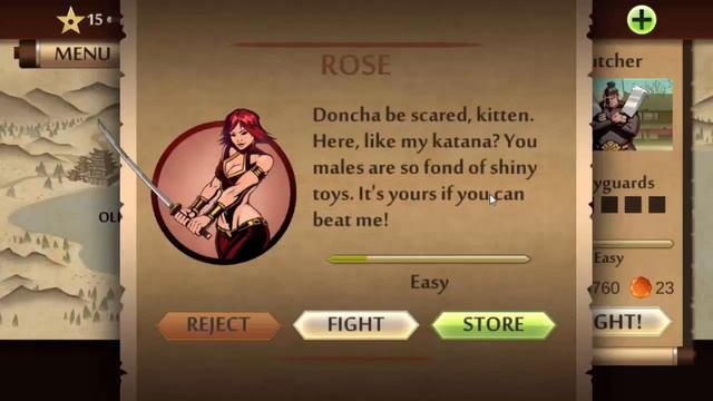 Shadow Fight 2 Act III Rose смотреть онлайн