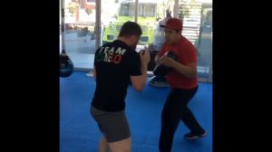 Saul Canelo Alvarez training Тренировки Канело Альвареса Работа на лапах,бой,работа на груше!!!