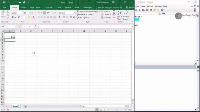 VBA Excel | Bài 2.18 смотреть онлайн