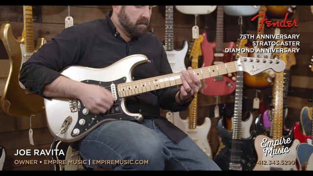 Fender 75th Anniversary Stratocaster - EMPIRE MUSIC смотреть онлайн