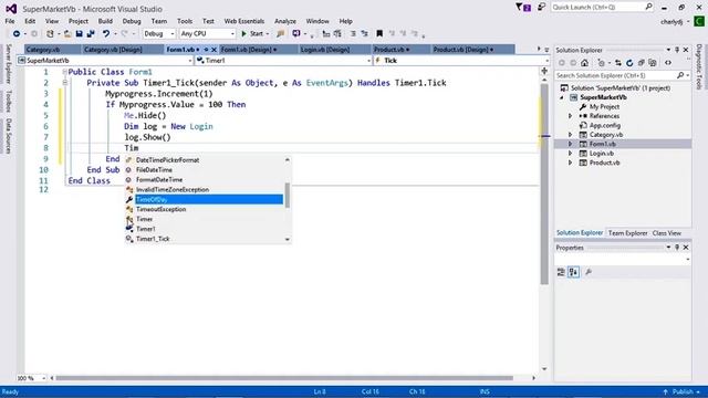 Vb.net full project(Supermarket management system) смотреть онлайн