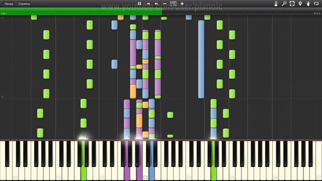 How To Play O Zone Despre Tine   Piano Tutotial  100% Speed