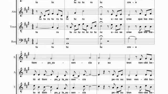 Aquellas Pequeñas Cosas Música Coral 4 Voces Joan Manuel Serrat смотреть онлайн