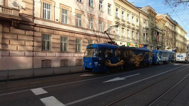 Трамвайчики города Загреба :) / Zagreb city trams смотреть онлайн