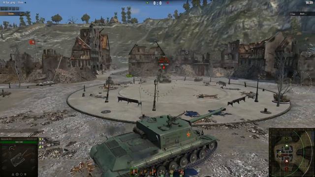 WZ -111- 1G FT против ИСУ 152 (Новые китайские ПТ-САУ) смотреть онлайн