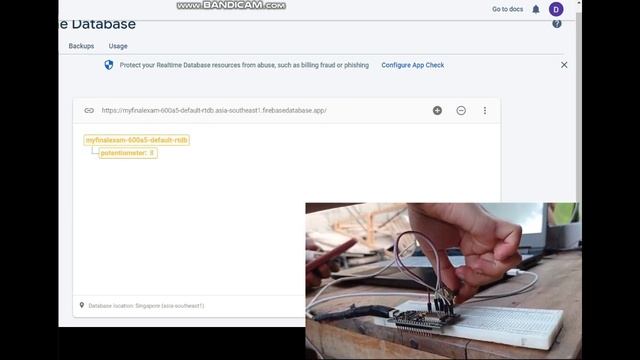 Computer Network and Security Project - Using NodeMCU Potentiometer and FireBase Data Base смотреть онлайн