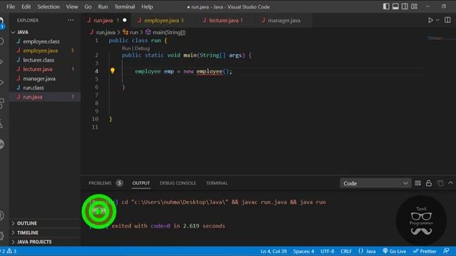Abstract Class in Java | Tutorial in Tamil | Tamil Programmer смотреть онлайн