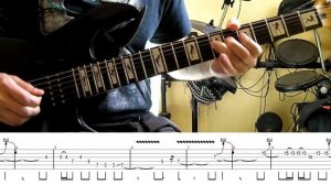 Scorpions - Big City Nights guitar solo lesson (with tablatures and backing  tracks)