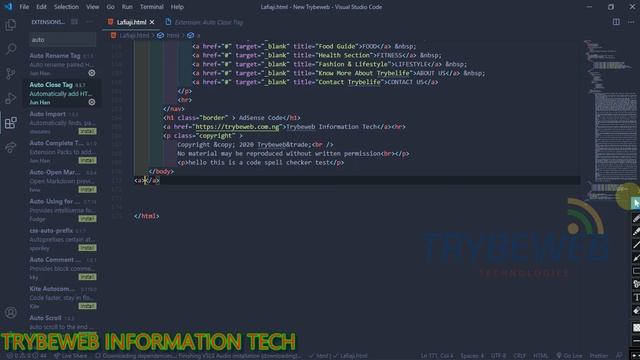 Visual Studio Code Extensions ( 12 Best VScode Extensions) смотреть онлайн