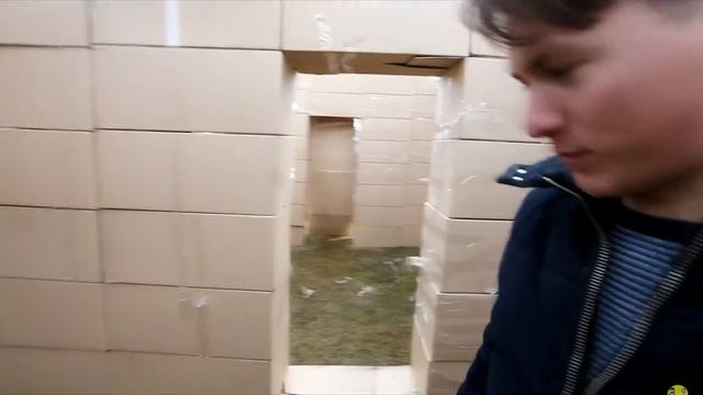 Дом из картонных коробок!!! смотреть онлайн