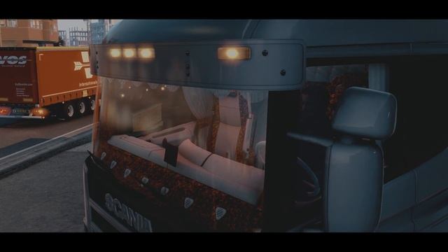 ETS2 - Scania R4 Custom Interior (1.43) смотреть онлайн