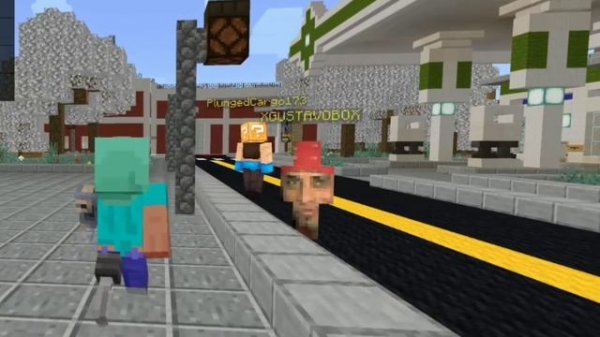 I encountered a Ricardo Meme Skin (Video Clipped) | Minecraft Bedrock