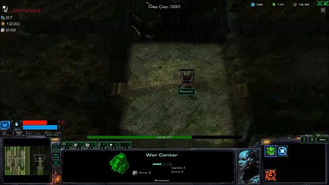 Spudheds Plays - Starcraft 2 Arcade map Squadron tower defense Custom builder! смотреть онлайн