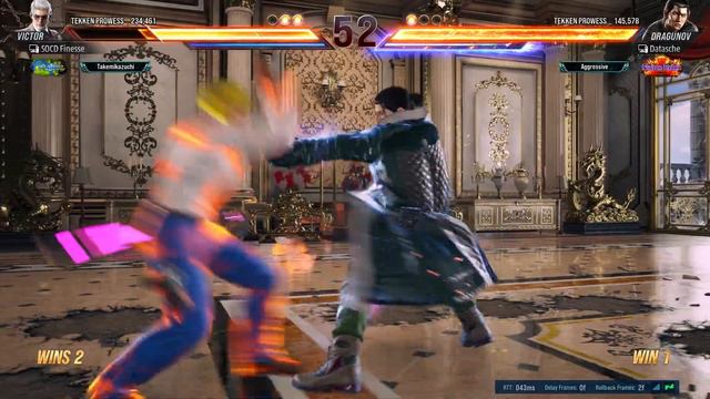 Victor DOMINATES BLUE RANKS (RAIJIN) | Tekken 8 смотреть онлайн