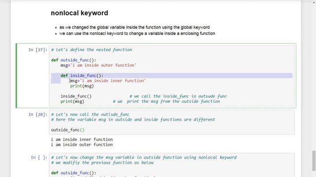Python- Variable Scope Part 5 смотреть онлайн