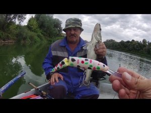 "Троллинг в дождь", рыбалка на Дону, село Грань