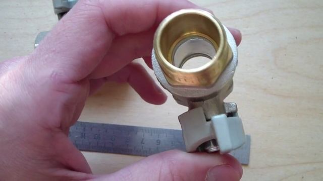 Кран шаровый для воды 3/4 бабочка СTM СТАНДАРТ смотреть онлайн