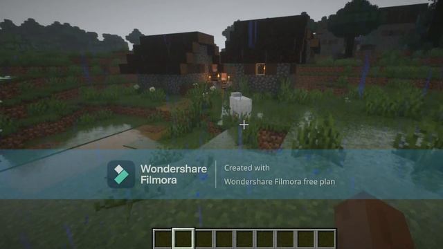 Minecraft ray tracing II Realistic rain II Realistic rain sound II use headphone ll sound смотреть онлайн
