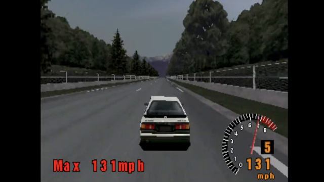 Gran Turismo 1 AE86 Levin Top Speed смотреть онлайн