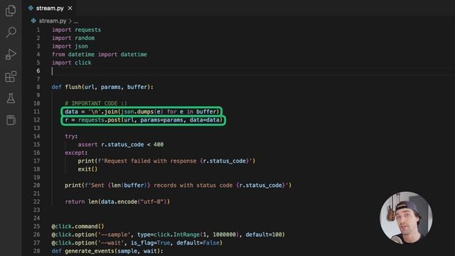 Tinybird Screencast - Stream data with the Tinybird Events API смотреть онлайн
