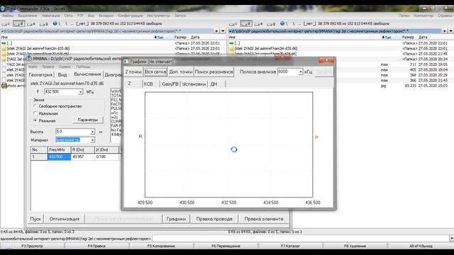 Стек YAGI 2el с асимметричным рефлектором из металлической мачты смотреть онлайн