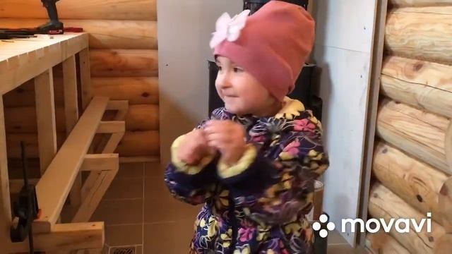 Моя баня из бревна 26 Полог в парной, полог в бане, с легким паром #баня #банямечты 20.05.2020г. смотреть онлайн