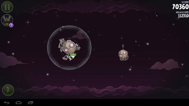 Angry Birds Space Mirror Worlds Brass Hogs Mirror World Level M9-20 114630 смотреть онлайн