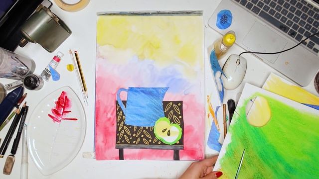 Творческий мастер-класс для детей, коллаж своими руками, смотреть онлайн