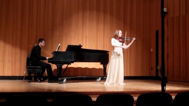 Molly Hickey's Freshman Recital: Kabalevsky 3rd mvt with Ryan Hamilton (part 1 of 2) смотреть онлайн