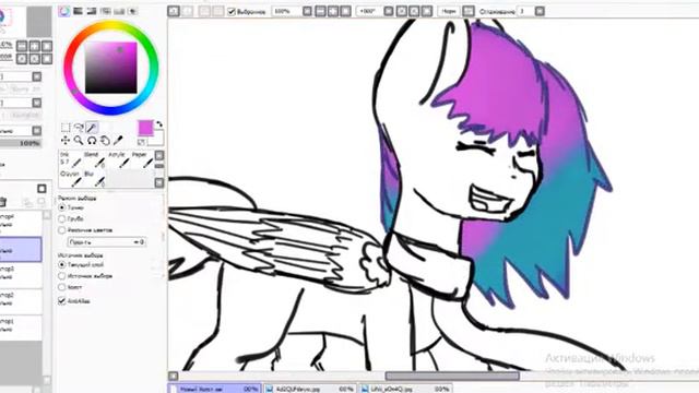 Speed Paint №4 | Drawing OS custom "Space Wolf " смотреть онлайн