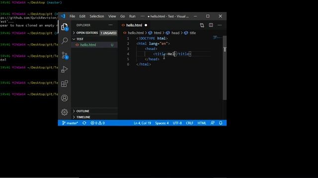9. Git Push Command in Hindi Version смотреть онлайн