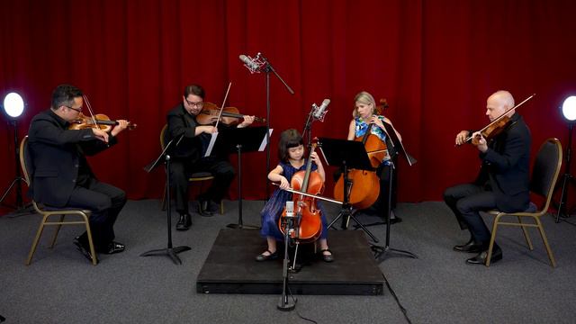 Mia Mezo, Age 5 - Vivaldi: Cello Concerto in C-Major RV. 399, III. Allegro смотреть онлайн