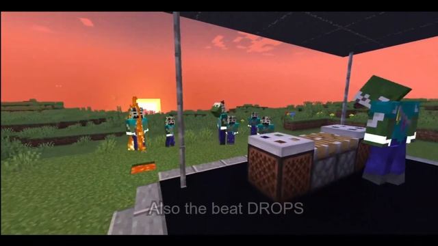 Zombie Invasion - Mod showcase Forge 1.19.2 [Part 1] смотреть онлайн