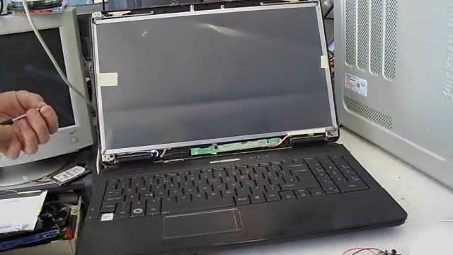 how2 replace an emachine e525 laptop ccfl-tft-lcd 15.6 inch screen смотреть онлайн