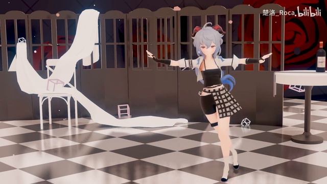 【Genshin Impact/原神MMD/甘雨】甘雨的华丽舞蹈表演 @七禾页 смотреть онлайн
