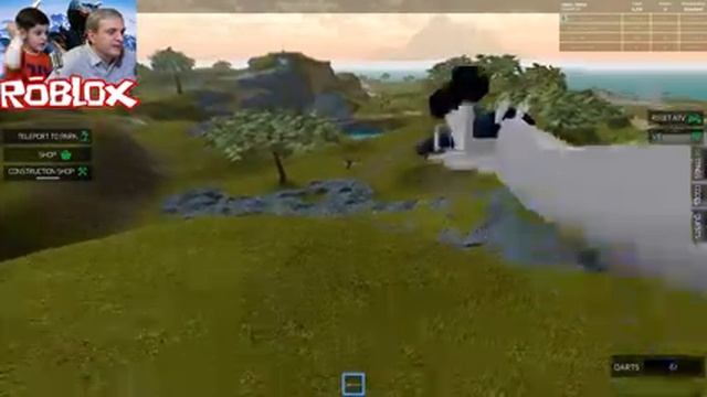 Роблокс ПАРК ЮРСКОГО ПЕРИОДА. часть 2. ОХОТА на ДИНОЗАВРОВ | ROBLOX по русски. смотреть онлайн