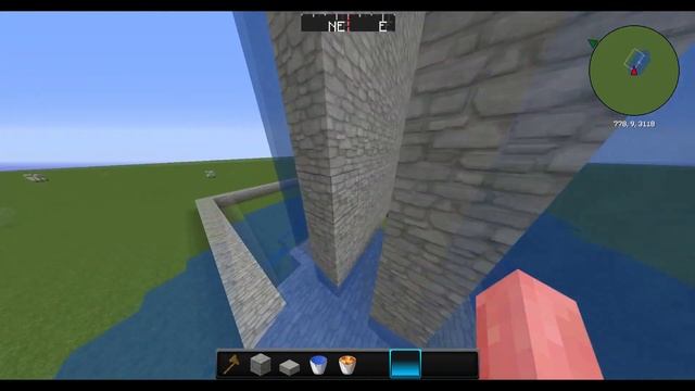 How to Build Cobblestone Walls with Lava and Water - Minecraft Factions смотреть онлайн