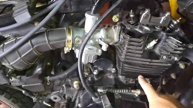 REGULMOTO SK200-9 как снять крышку клапанов. смотреть онлайн