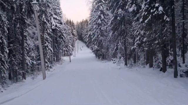 4К Республика Коми, зима вступила в свои права! смотреть онлайн