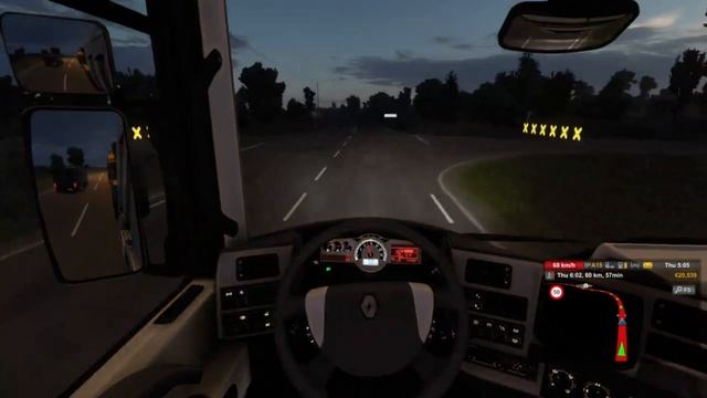 Euro Truck Simulator 2 - Renault Trucks T-High Evolution | ETS2 | truck simulator смотреть онлайн