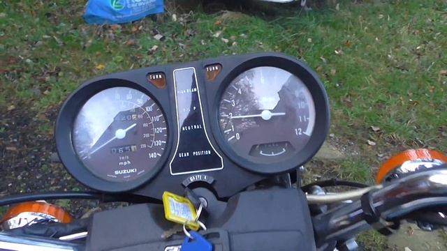 1979 Suzuki GS 850 G shaft drive смотреть онлайн