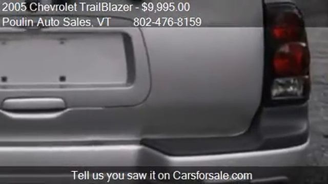 2005 Chevrolet TrailBlazer - for sale in Barre, VT 05641 смотреть онлайн