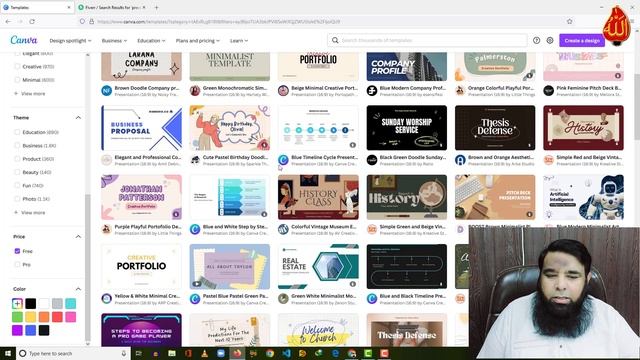 Canva Tutorial For Beginners || How To Create a Presentation in Canva. смотреть онлайн