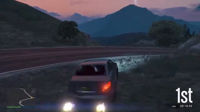 GTA Online Carbon Canyon Duel #1 [Benefactor Schafter v12 vs Karin Sultan] смотреть онлайн