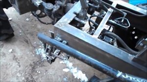 навеска на минитрактор 4х4 переломка